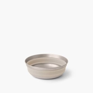 Miska Sea to Summit Detour Stainless Steel Collapsible Bowl velikost: M, barva: šedá