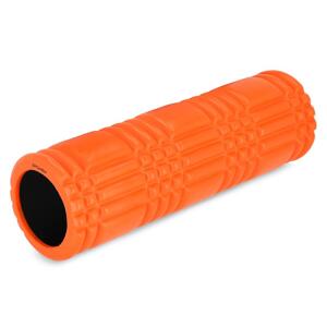 Spokey MIXROLL SINGLE Masážní fitness válec, 45 cm, oranžový