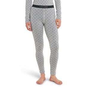 Dámské merino spodky ICEBREAKER Wmns 260 Vertex Leggings On-Piste, Snow/Black velikost: L