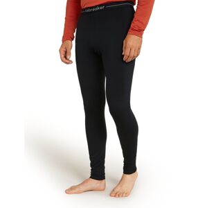 Pánské merino spodky ICEBREAKER Mens Core Heavyweight Leggings, Black velikost: XL