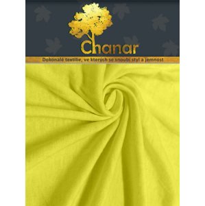 Chanar s.r.o Prostěradlo Jersey Top 220x200 cm žlutá