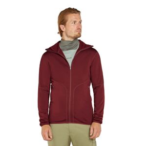 Pánská merino mikina ICEBREAKER Mens 560 Realfleece EleMtal II LS Zip H, Port velikost: S