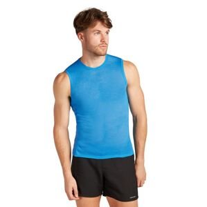 Pánské merino tílko ICEBREAKER Mens 75 Cool-Lite Featherlight Tank, Arctic velikost: XXL