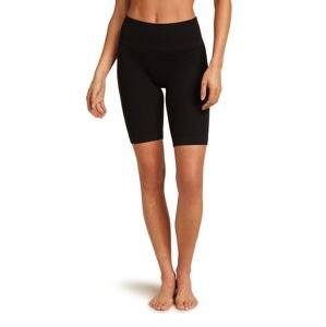 Dámské merino kraťasy ICEBREAKER Wmns Seamless Rib 8 High Rise Shorts, Black velikost: L
