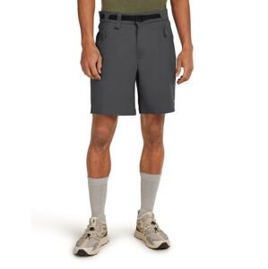 Pánské merino kraťasy ICEBREAKER Mens Elevation Stretch 9 Shorts, Obsidian velikost: 40