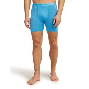 Pánské merino boxerky ICEBREAKER Mens Anatomica Long Boxers, Arctic velikost: XXL