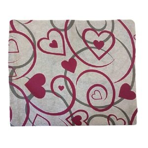 Top textil Povlak na polštářek Vínové srdce 40x50 cm
