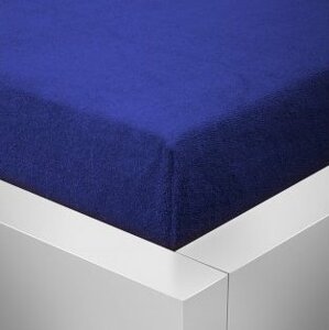 Top textil Prostěradlo Froté Top 220x200 cm tmavě modrá