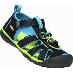 Keen SEACAMP II CNX YOUTH black/brilliant blue Velikost: 32/33 dětské sandály