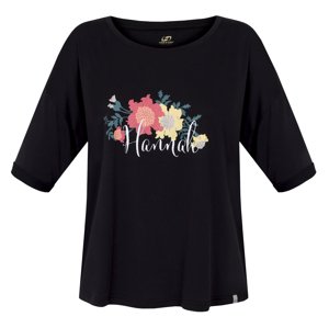 Hannah CLEA anthracite Velikost: 36 dámské tričko s krátkým rukávem