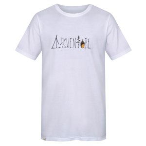 Hannah MIKO white (print 1) Velikost: XXL pánské tričko s krátkým rukávem