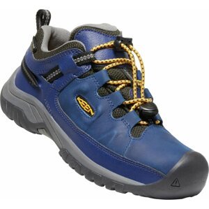 Keen TARGHEE LOW WP YOUTH blue depths/forest night Velikost: 32/33 boty