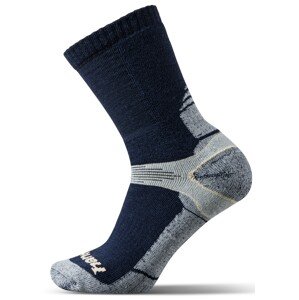 Hannah WALK W dark blue/sky blue Velikost: S dámské ponožky