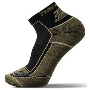 Hannah WALK LITE anthracite/green Velikost: L pánské ponožky