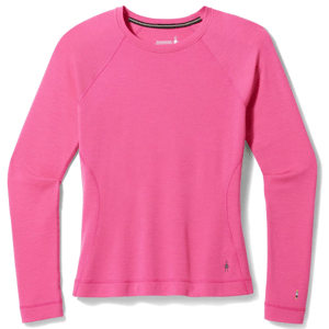 Smartwool W CLASSIC THERMAL MERINO BL CREW BOXED power pink Velikost: L spodní prádlo