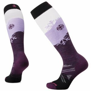 Smartwool W SKI FC SNOWPOCALYPSE PATTERN OTC purple iris Velikost: S ponožky