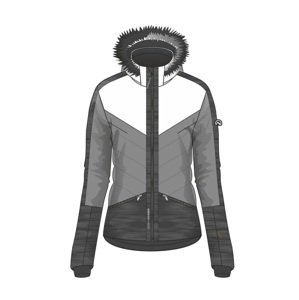 Northfinder dámská bunda lyžařská zateplená  DREWINESTA black grey BU-47941SNW-382 Velikost: XS dámská bunda