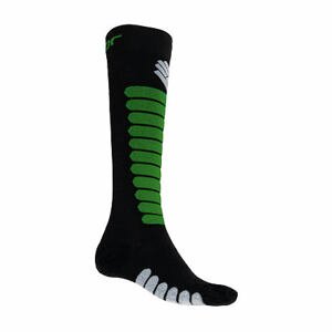 SENSOR PONOŽKY ZERO MERINO černá/safari Velikost: 3/5 ponožky