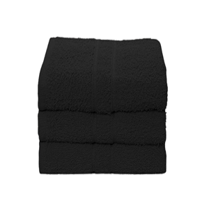 Top textil Ručník Komfort Plus 50 x 75 cm Barva: černá, Rozměr: 50x75