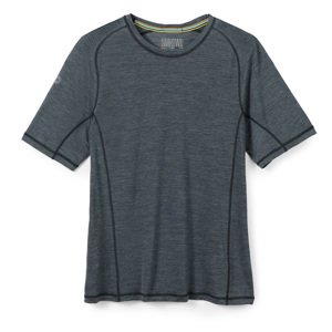 Smartwool M ACTIVE ULTRALITE SHORT SLEEVE TEE charcoal heather Velikost: XL pánské tričko
