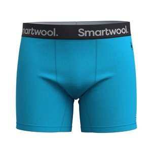 Smartwool M ACTIVE BOXER BRIEF BOXED pool blue Velikost: M pánské boxerky