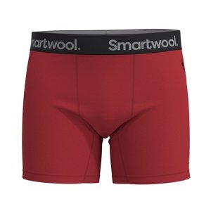 Smartwool M ACTIVE BOXER BRIEF BOXED scarlet red Velikost: L pánské boxerky