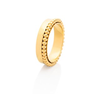 franco bene 2v1 prsten - zlatý Velikost prstenu: 6 (52 mm)