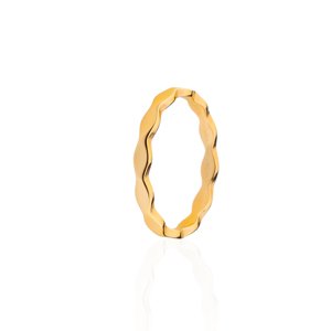 franco bene Swing prsten - zlatý Velikost prstenu: 5 (48 mm)