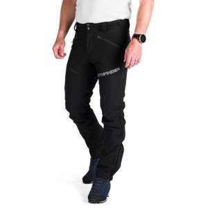 Northfinder DOUG black NO-3925OR-269 pánské softshellové kalhoty voděodolné Velikost: L kalhoty