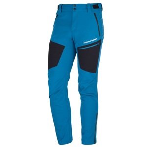 Northfinder RICKIE ink blue black NO-3926OR-630 pánské softshellové kalhoty pružné Velikost: M kalhoty