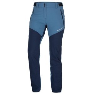 Northfinder MYRNA blue blue NO-4926OR-387 dámské hybridní softshellové kalhoty Velikost: M kalhoty