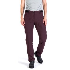 Northfinder KAY plum NO-4933OR-481 dámské turistické elastické kalhoty 2v1 Velikost: L kalhoty