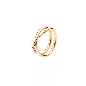 franco bene Perličkově zapletený prsten Velikost prstenu: 6 (52 mm)