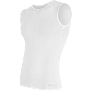 SENSOR COOLMAX AIR pánské triko bez rukávů bílá Velikost: XL pánské tričko