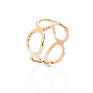 franco bene Nirvana prsten - zlatý Velikost prstenu: 6 (52 mm)