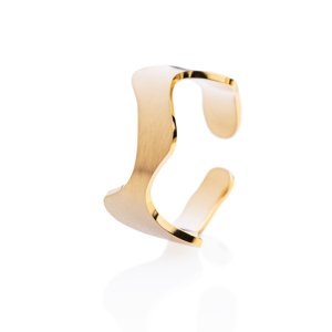 franco bene Broken prsten - zlatý Velikost prstenu: 6 (52 mm)