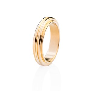franco bene Wave prsten - zlatý Velikost prstenu: 6 (52 mm)