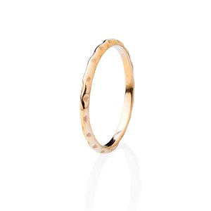 franco bene Dotted prsten - zlatý Velikost prstenu: 5 (48 mm)