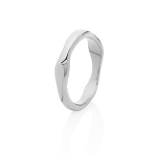 franco bene Nepravidelný prsten - stříbrný Velikost prstenu: 6 (52 mm)