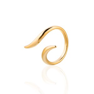 franco bene Opened prsten - zlatý Velikost prstenu: 6 (52 mm)