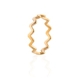 franco bene Floating prsten - zlatý Velikost prstenu: 6 (52 mm)