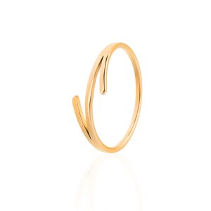 franco bene Peace prsten - zlatý Velikost prstenu: 8 (60 mm)