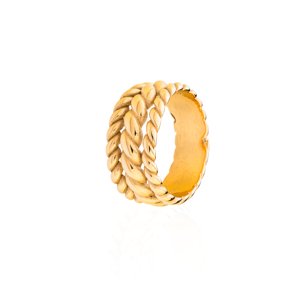 franco bene Trojitě zapletený prsten Velikost prstenu: 6 (52 mm)