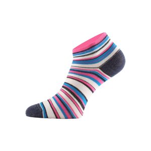 Lasting funkční ponožky DUHA proužkované Velikost: (38-41) M ponožky
