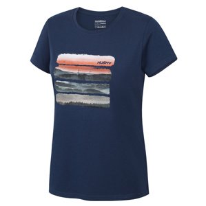 Husky Dámské bavlněné triko Tee Vane L dark blue Velikost: XS dámské tričko s krátkým rukávem