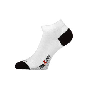 Lasting RXS 001 bílé běžecké ponožky Velikost: (34-37) S ponožky