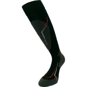 Lasting funkční lyžařské podkolenky SKI černé Velikost: (38-41) M ponožky
