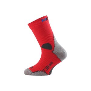 Lasting TJD 306 červená merino ponožka junior slabší Velikost: (34-37) S ponožky