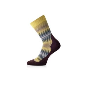 Lasting merino ponožky WLG zelené Velikost: (42-45) L