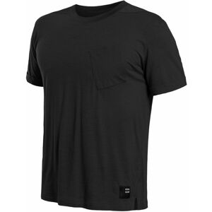 SENSOR MERINO AIR traveller pánské triko kr.rukáv černá Velikost: XXL pánské tričko s krátkým rukávem